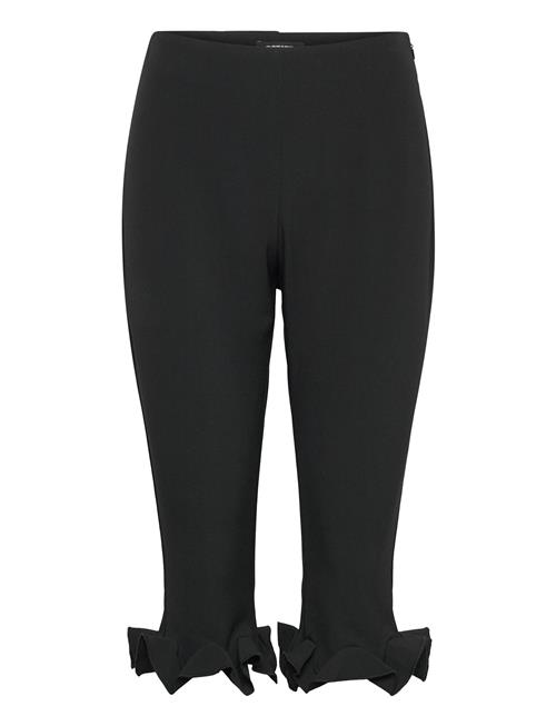 Capri Ruffle Pants ROTATE Birger Christensen Black