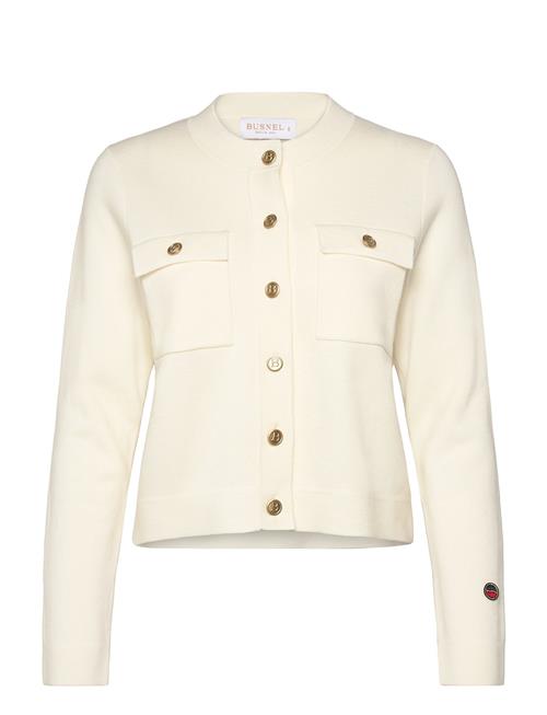 Allie Solid Cardigan BUSNEL Cream