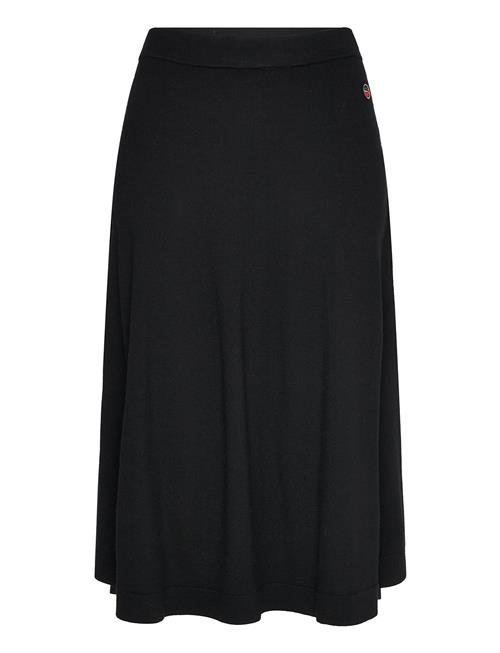 Maja Solid Skirt BUSNEL Black