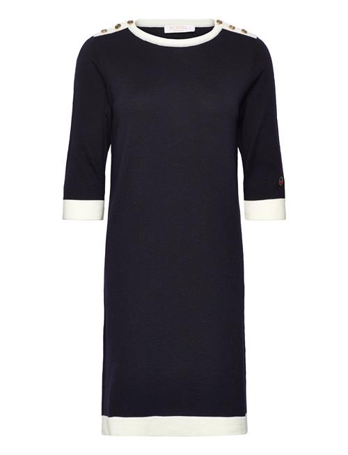 Nour Contrast Dress BUSNEL Navy