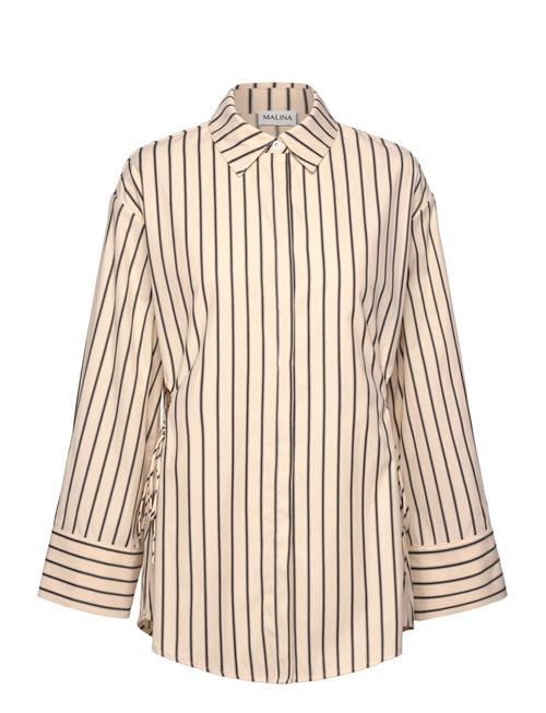 Eline Cut Out Shirt Malina Beige