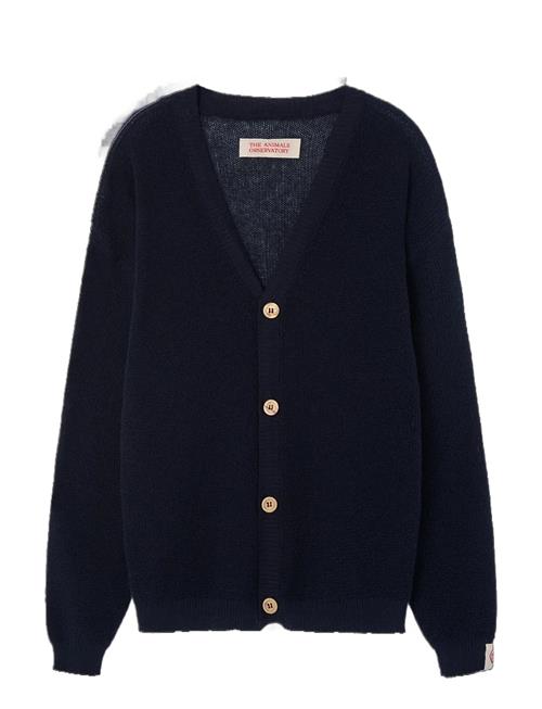 Racoon Kid Cardigan Navy THE ANIMALS OBSERVATORY Navy