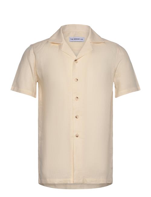 Linen Resort Shirt Ivory The Resort Co. Beige