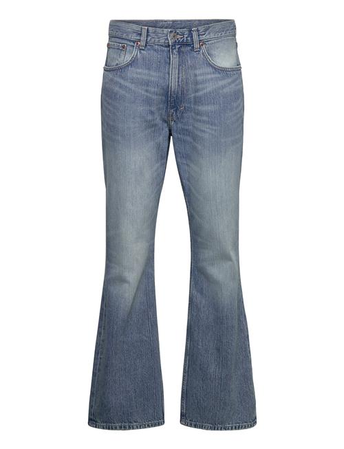 Se Mercury Relaxed Bootcut Jeans Weekday Blue ved Booztlet