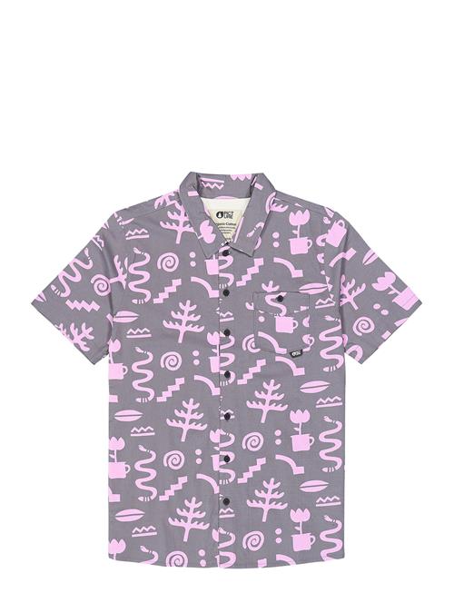 Mataikona Ss Shirt PICTURE ORGANIC CLOTHING Purple
