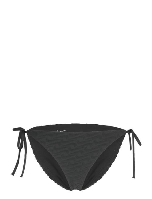 Nike Swoosh Terry Towelling String Bikini Bottom NIKE SWIM Black