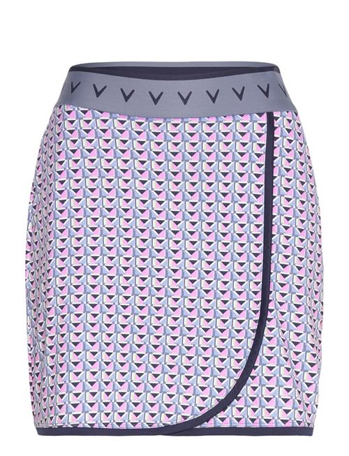 17 Chev Geo Wrap Skort Callaway Black