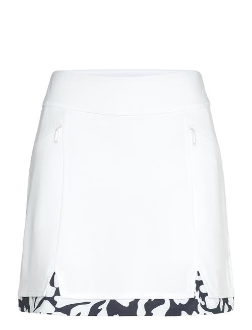 17 Abstract Floral Blocked Skort Callaway White