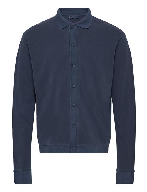 Tennis Long Sleeve Pique Weekday Navy