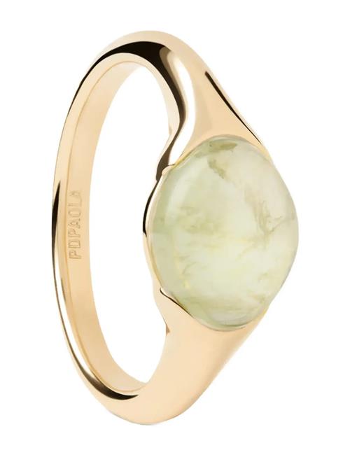 Pdpaola Prehnite Bay Ring PD Paola Green