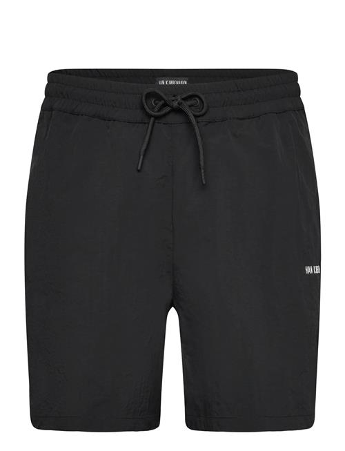 Nylon Track Shorts HAN Kjøbenhavn Black