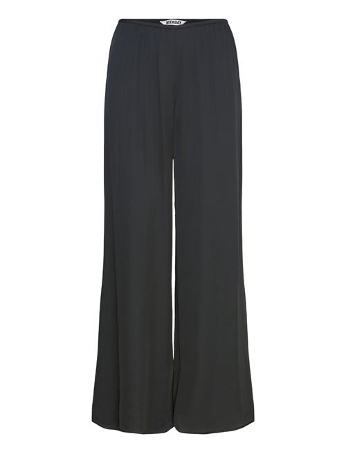 Drapy Loose Trousers Weekday Navy
