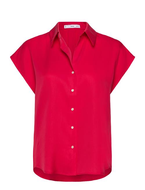 Lyocell Sleeveless Shirt Mango Red