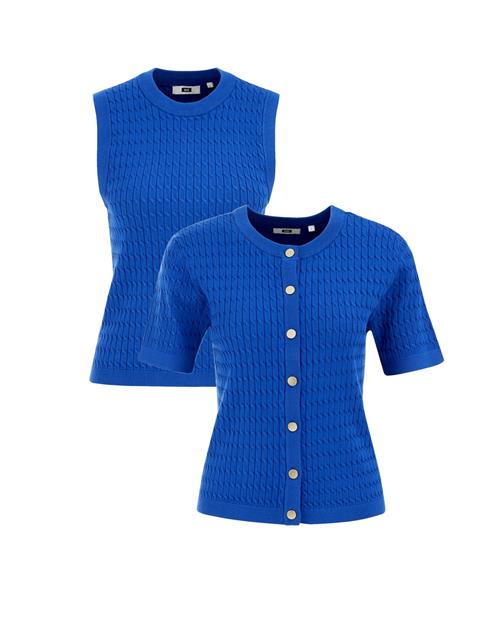 WE Fashion Cardigan  koboltblåt