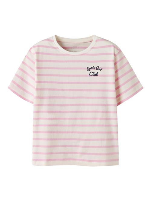 Se NAME IT T-shirt Vita Sweet Dreams Sporty Girl Embroidery hos SmartKidz