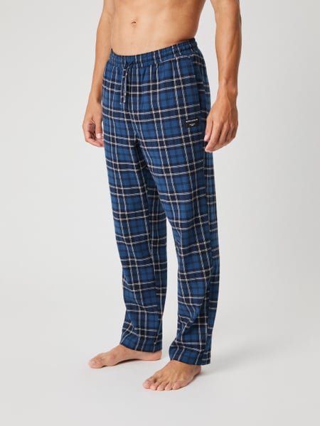 Björn Borg Core Flannel Pyjama Pants Blå, M