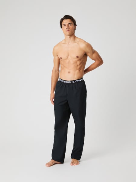 Björn Borg Core Woven Logo Pyjama Pants Sort, M