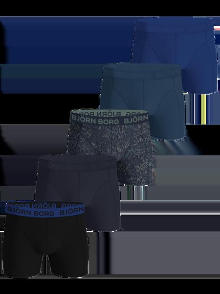 Se Björn Borg Cotton Stretch Boxers 5-pack Multi, M hos Björn Borg