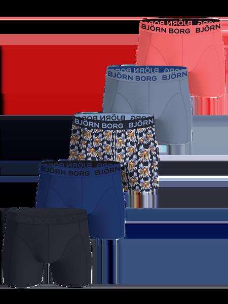 Björn Borg Cotton Stretch Boxers 5-pack Multi, XS