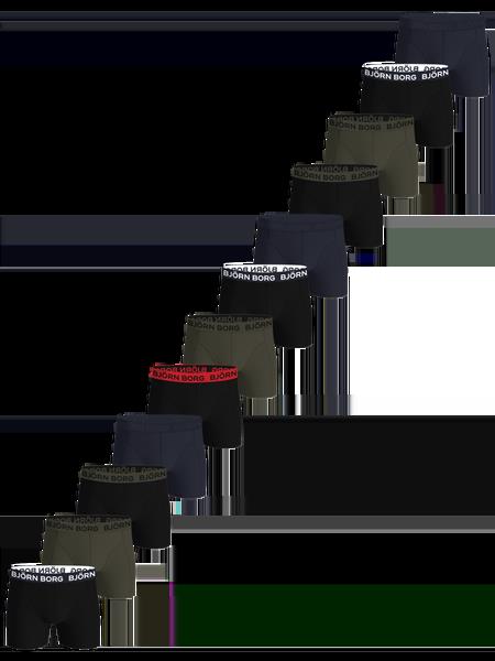 Björn Borg Cotton Stretch Boxers 12-pack Multi, XS