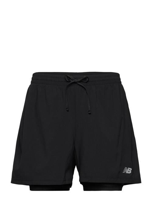 Se Sport Essentials Lined Short 5" New Balance Black ved Booztlet