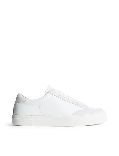 Art Signature Leather Sneaker J. Lindeberg White
