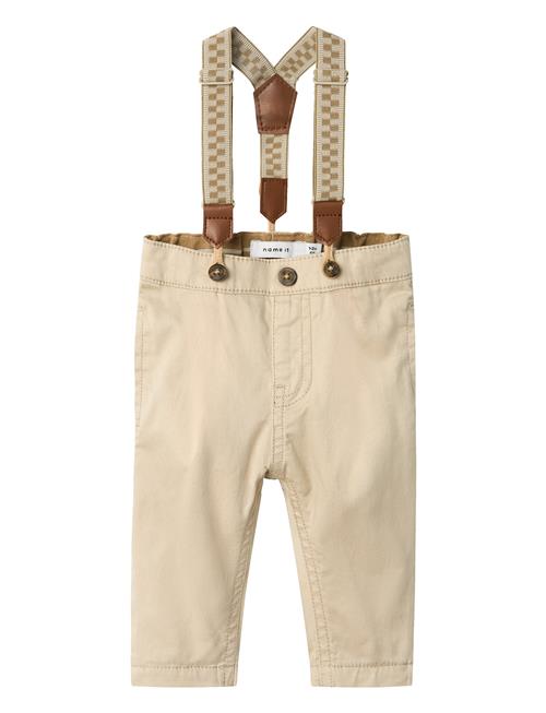 Nbmryan Slim Chino Twi Pant Wb 5502-Yz F Name It Beige