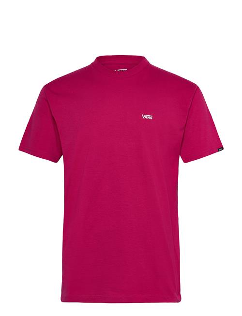 Mn Left Chest Logo Tee VANS Red