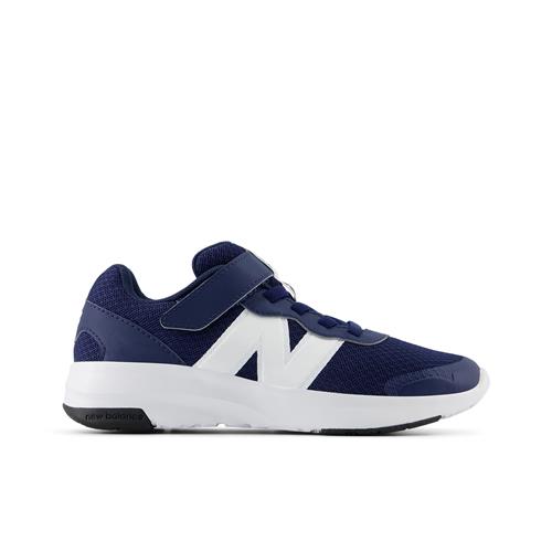 New Balance FreshFoam 578 Kids Bungee Lace With Top Strap Sneakers Nb Navy  Nb Navy 32 EU    32 EU  mand