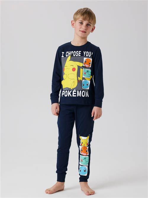 NAME IT Natsæt Abel Pokemon Navy Blazer
