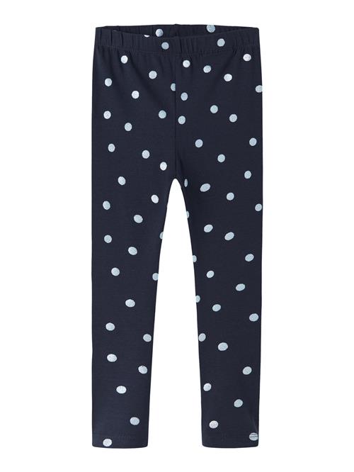 NAME IT Glitter Leggings Vivian Navy Blazer Blue Ice
