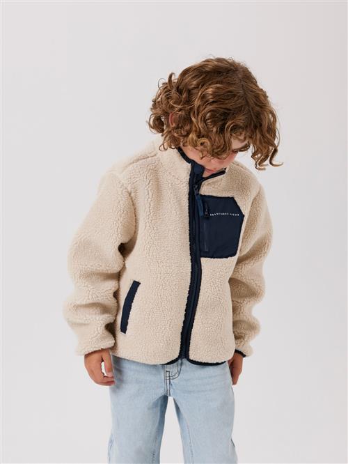 NAME IT Teddy Jakke Mattia Moonbeam Chest Pocket Dark Sapphire