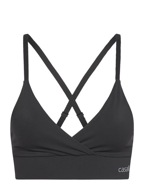 Wrap Sports Bra Casall Black