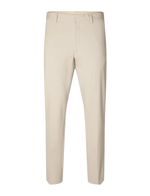 Slhslim-Delon Jersey Trs Flex Noos Selected Cream