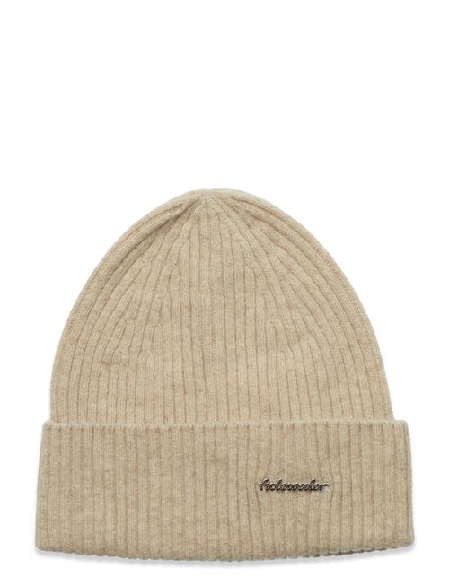 Lambswool Rib Beanie HOLZWEILER Beige