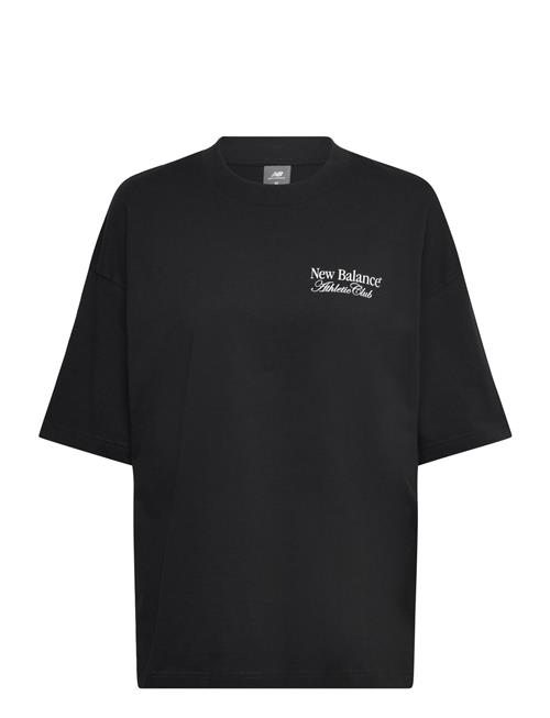 Linear Graphic Over D T-Shirt New Balance Black
