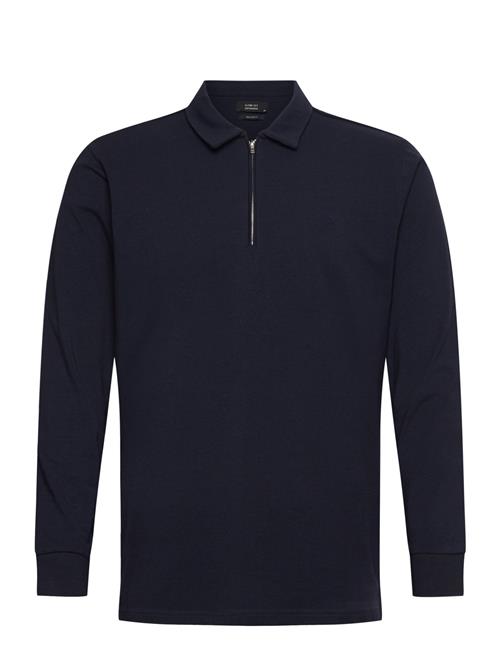 Se Clean Formal Polo L/S Clean Cut Copenhagen Navy ved Booztlet