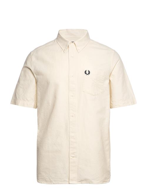 Se Oxford Shirt Fred Perry Cream ved Booztlet