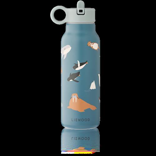 Liewood Falk 350 Ml Vandflaske Arctic Sea Ocean View  Arctic Sea Ocean View One Size  Blå  One Size 2 Y+ Unisex