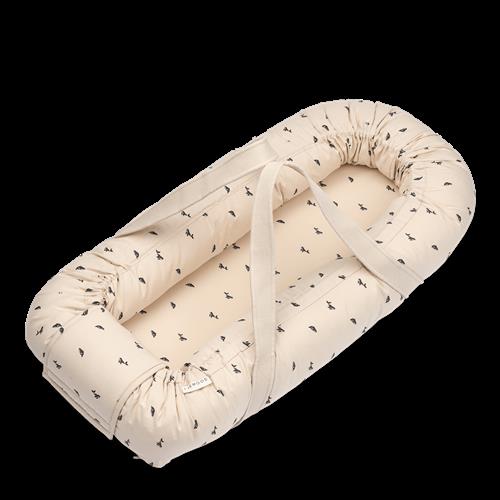 Liewood Gro Trykt Babylift Mini Whale Sandy  Mini Whale Sandy One Size  Beige  One Size From Newborn unisex