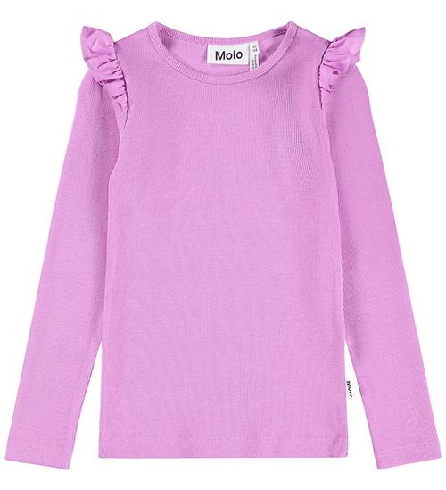 Molo Bluse - Rib - Rasmine - Purple Ray