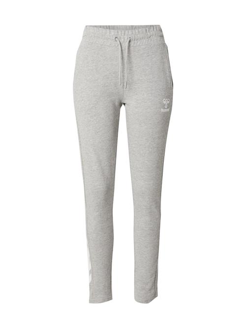 Hummel Sportsbukser 'Noni 2.0'  grå-meleret / hvid