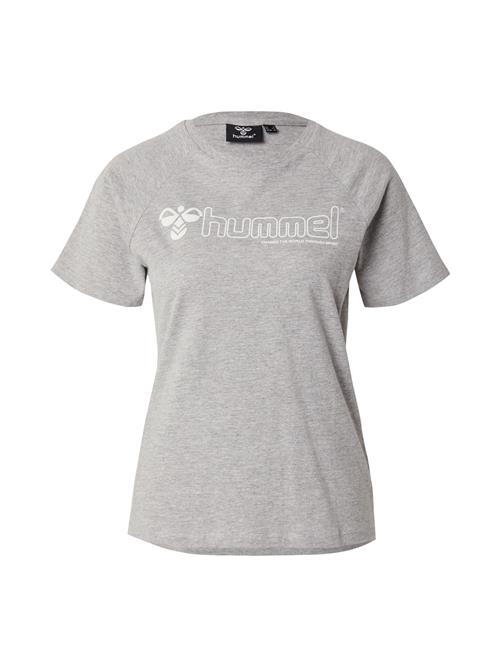 Hummel Funktionsbluse 'Noni 2.0'  grå / hvid