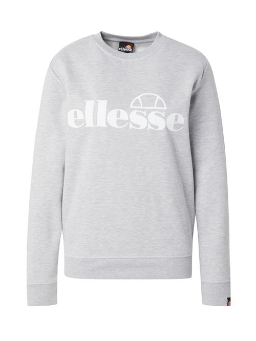 ELLESSE Sweatshirt 'Katana'  grå-meleret / hvid