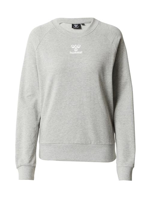 Se Hummel Sportsweatshirt 'Icons'  grå-meleret / hvid ved About You