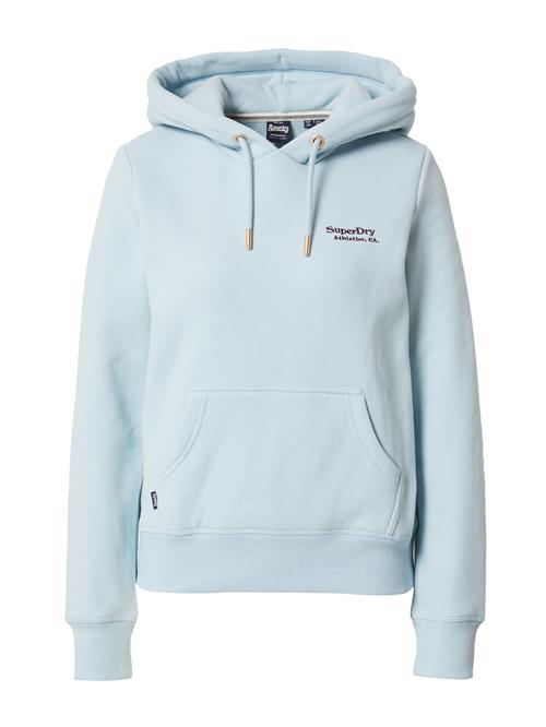 Superdry Sweatshirt 'Essential'  lyseblå / grå