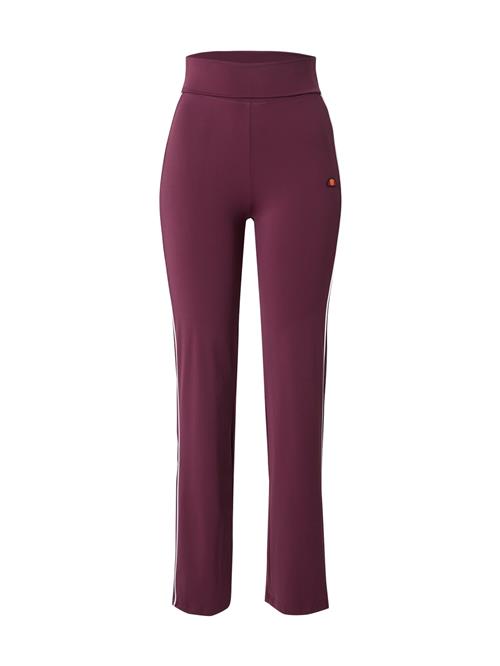 Se ELLESSE Bukser 'Vallees'  navy / orange / burgunder / hvid ved About You