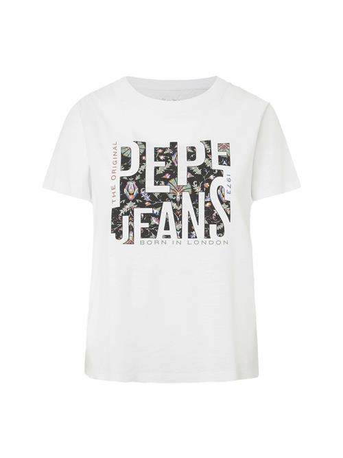 Pepe Jeans Shirts 'GLORIA'  sort / hvid