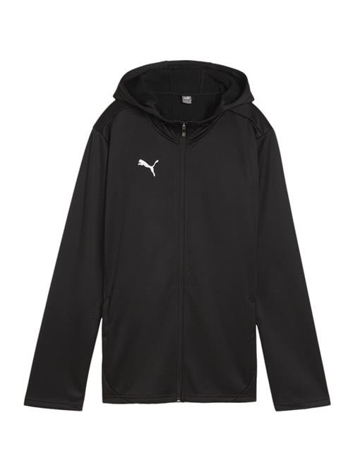 PUMA Træningsjakke 'teamFINAL'  sort / hvid