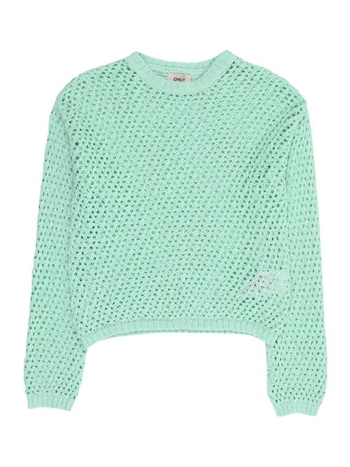ONLY GIRLS Pullover 'KOGDONNA'  lysegrøn
